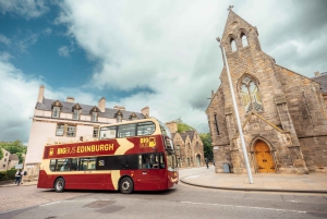 Edinburgh: hop-on-hop-off-tour met open bus