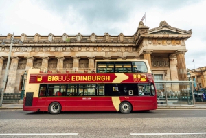 Edinburgh: hop-on-hop-off-tour met open bus
