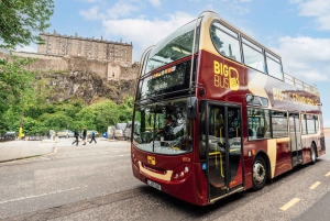 Edinburgh: hop-on-hop-off-tour met open bus