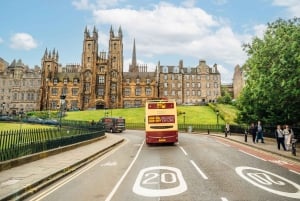 Edinburgh: Hop-On, Hop-Off Bus Tour City & Britannia Combo