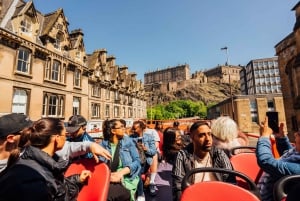 Edinburgh: Hop-On, Hop-Off Bus Tour City & Britannia Combo