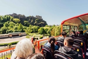 Edinburgh: Hop-On, Hop-Off Bus Tour City & Britannia Combo