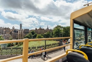 Edinburgh: Hop-On, Hop-Off Bus Tour City & Britannia Combo