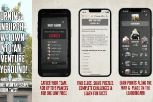 Edinburgh New Town: City Walking Tour & Exploration Game