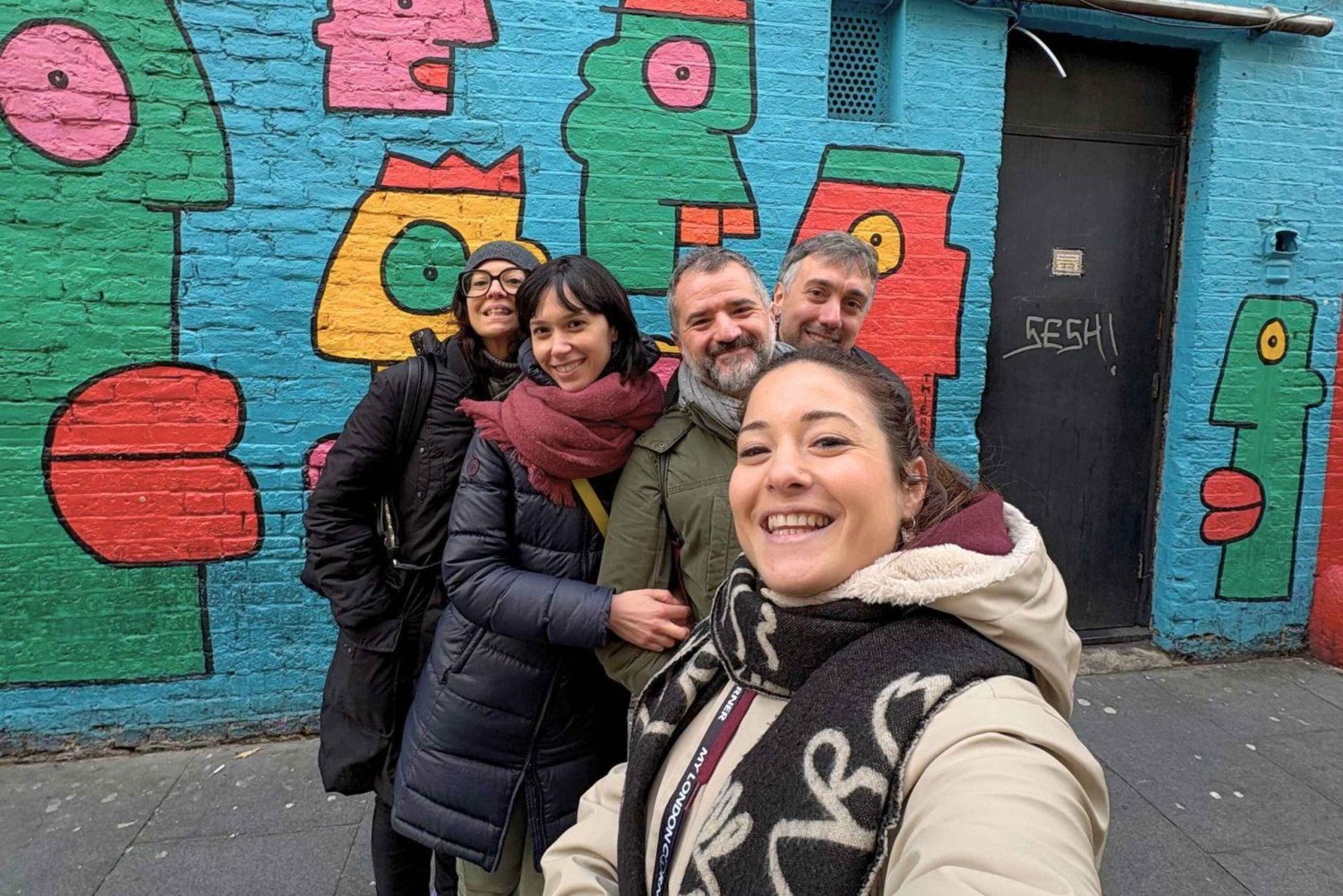 Street-Art-Tour in London zu Fuß mit italienischem Guide