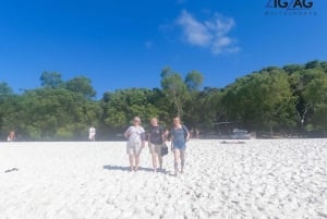 Au départ d'Airlie Beach : Excursion d'une journée à Whitehaven et Chalkies Beaches