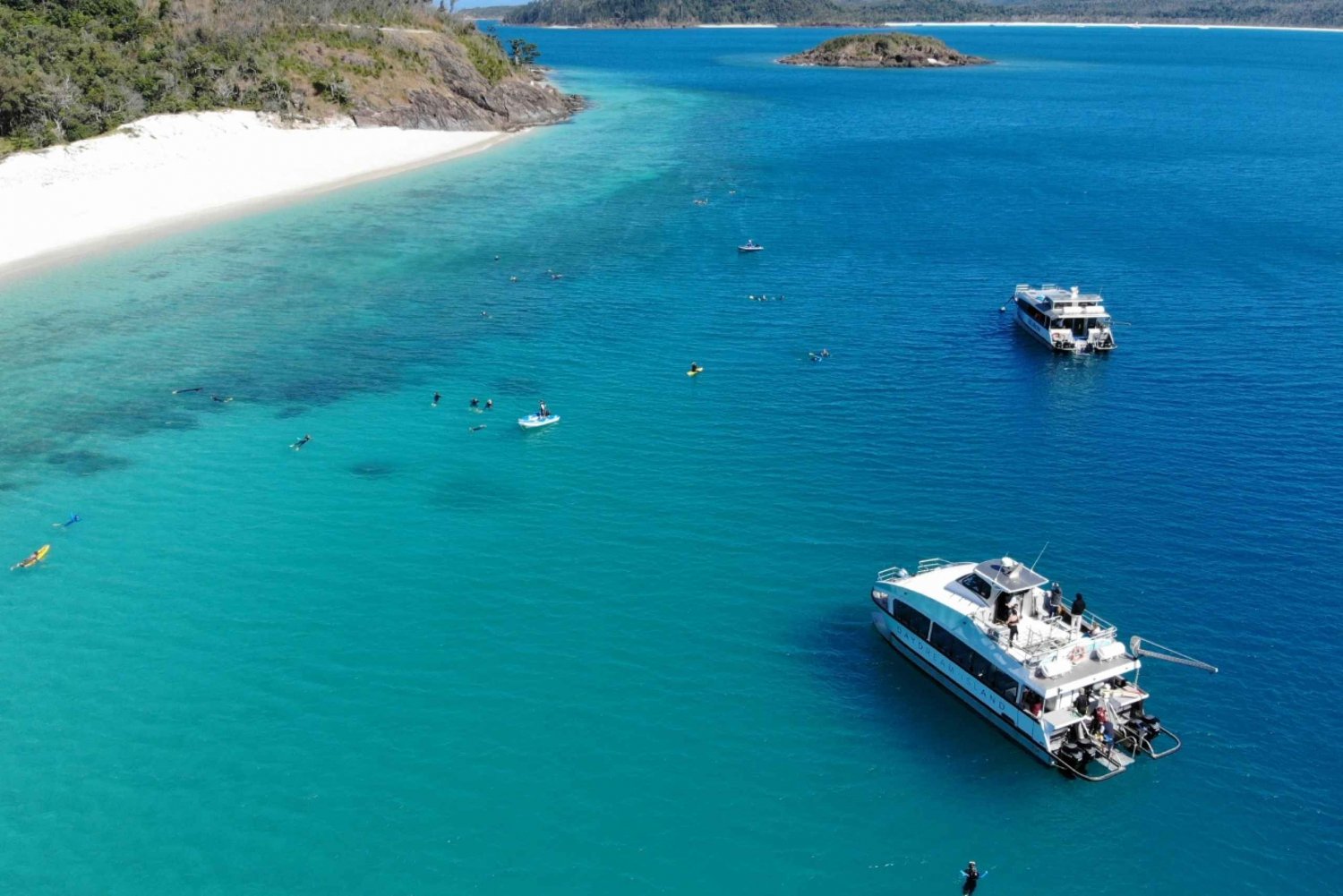 From Airlie Beach: Whitsunday Island Full-Day Tour
