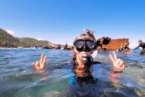 From Brisbane: Get Wrecked Party & Guided Snorkel Cruise