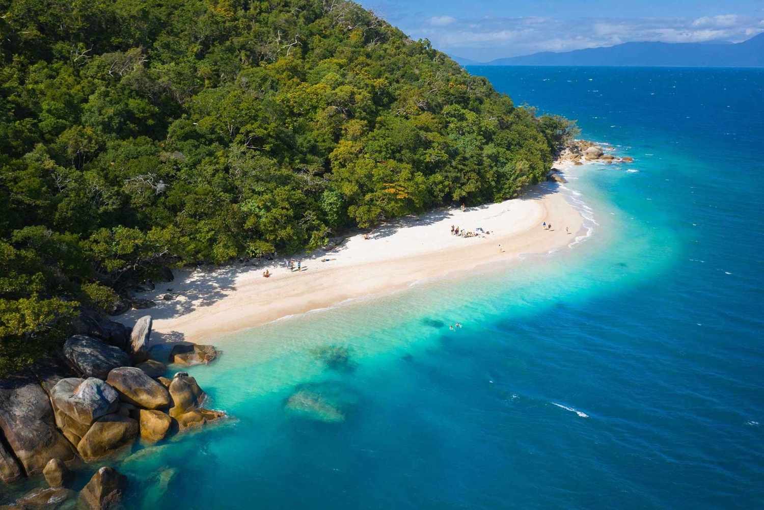 From Cairns: Fitzroy Island Day Trip by Ferry