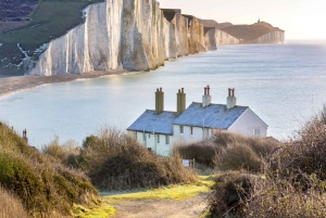 ロンドン発：車で行くドーバー城とホワイト クリフ ツアー