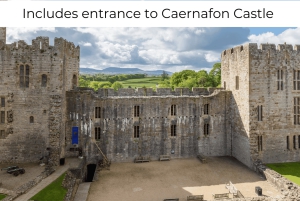 Fra Manchester: Dagsudflugt til Nordwales og Caernarfon Castle