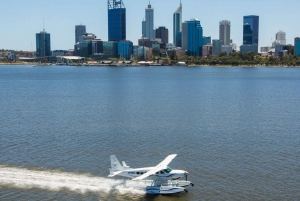 Vanuit Perth: Watervliegtuigvlucht naar Rottnest Island met lunch