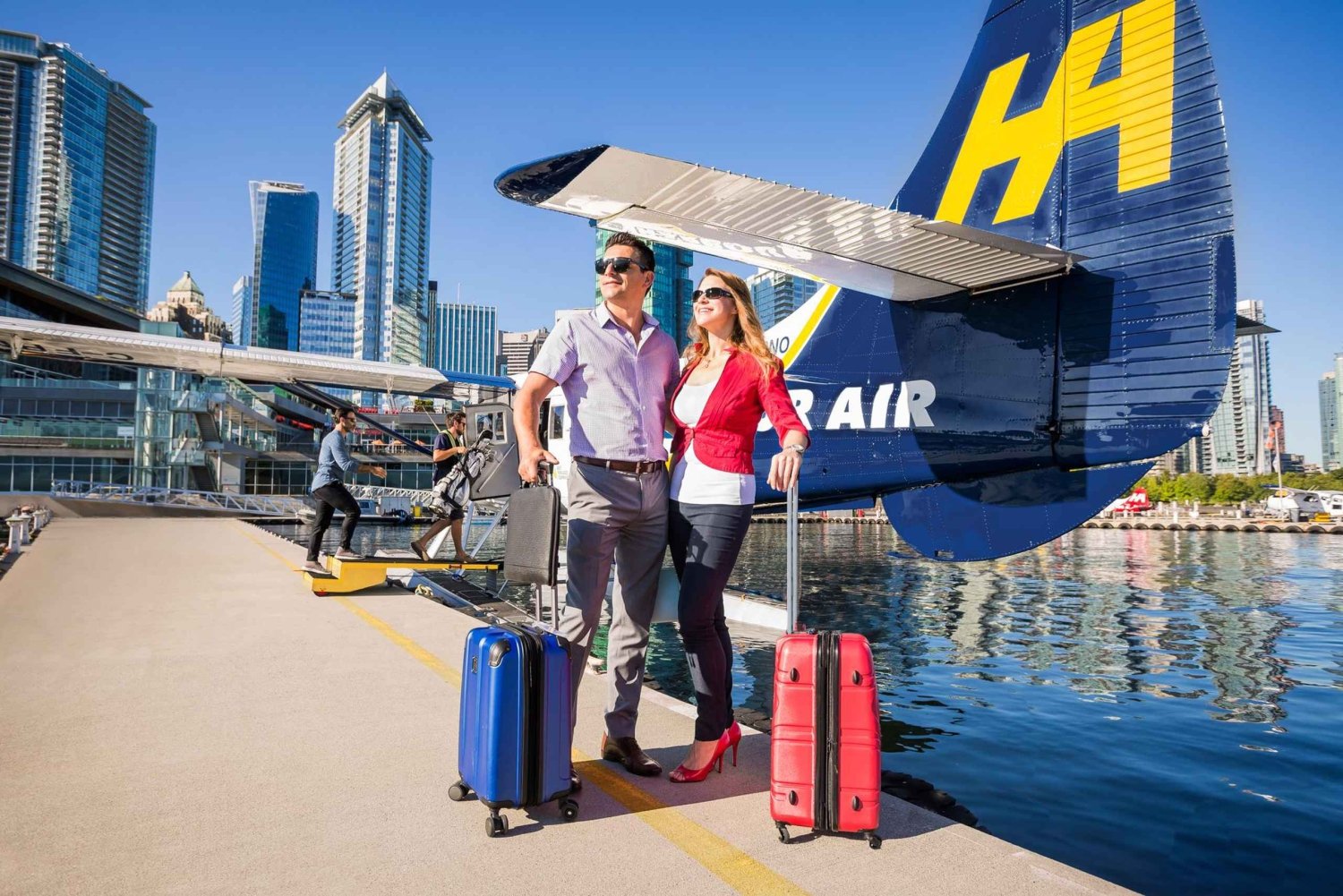 バンクーバー発：ビクトリア行きの片道水上飛行機移動サービスをご利用ください