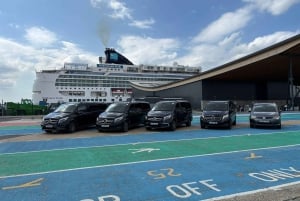 Gatwick lufthavn til Southampton krydstogtshavn - privat transport