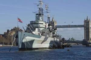 Gå ombord på HMS Belfast och se 30+ av Londons främsta sevärdheter