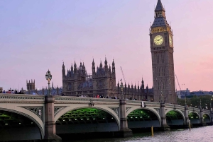 Halvdagsudflugt til London: Themsen-krydstogt, Big Ben og Tower of London