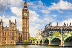 Halvdagsudflugt til London: Themsen-krydstogt, Big Ben og Tower of London