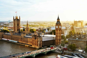 Halvdagsudflugt til London: Themsen-krydstogt, Big Ben og Tower of London