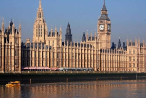 Halvdagsudflugt til London: Themsen-krydstogt, Big Ben og Tower of London