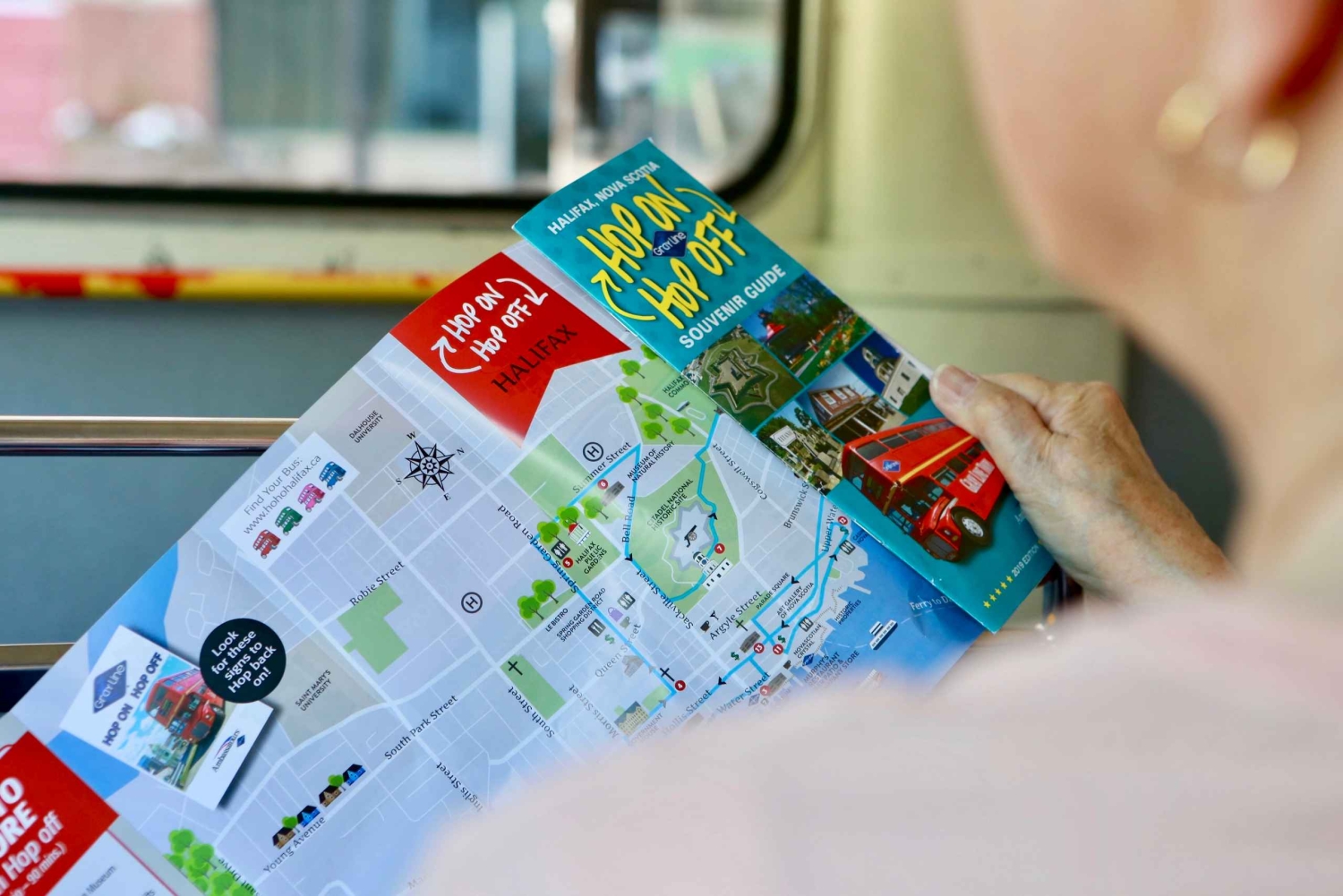 Halifax: Hop-on Hop-Off Double Decker Bus City Tour