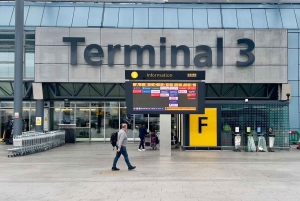 Heathrow flygplats till Southampton hamn - privat transfer