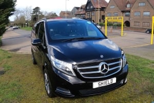 Traslado privativo de cruzeiro de Heathrow para Southampton MPV de luxo