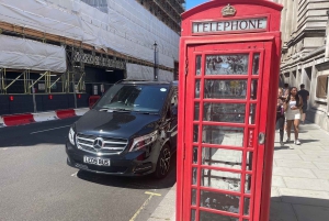 Traslado privativo de cruzeiro de Heathrow para Southampton MPV de luxo