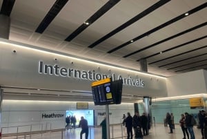 Traslado privativo de cruzeiro de Heathrow para Southampton MPV de luxo