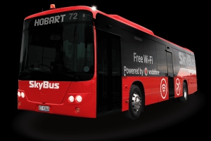 Hobart Lufthavn: Express Bus Transfer til Hobart City