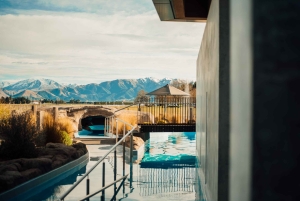 Excursão de um dia de Jet Boat e Piscinas Quentes a partir de Christchurch