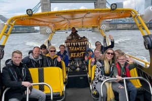 Londyn: 40-minutowa wycieczka łodzią motorową Thames Beast
