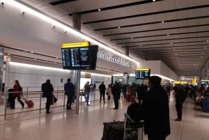 Aéroports de Londres : Transfert partagé vers les hôtels de Londres