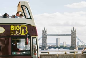 London: Big Bus Hop-on, Hop-off med valfri flodkryssning