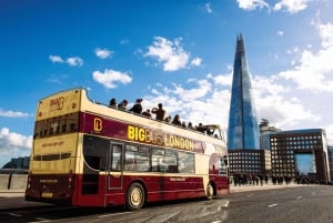 London: Big Bus Hop-on, Hop-off med valfri flodkryssning