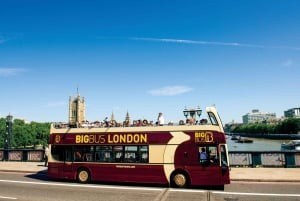 London: Big Bus Hop-on, Hop-off med valfri flodkryssning