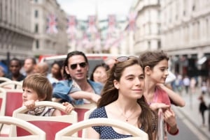 London: Big Bus Hop-on, Hop-off med valfri flodkryssning