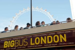 London: Big Bus Hop-on, Hop-off with Optional River Cruise