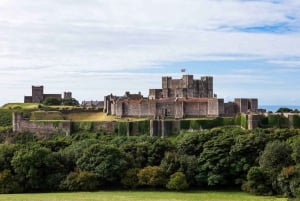 Londra: Cattedrale di Canterbury, castello di Dover e scogliere bianche