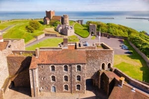 London: Canterbury, Dover Castle og de hvide klipper ved Dover