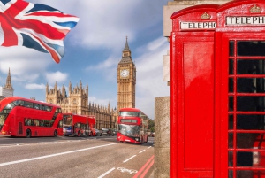 Londres: degustação de comida inglesa e passeio turístico privado pela cidade