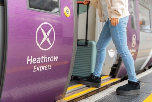 London: Transfer zum/vom Flughafen London Heathrow per Expresszug