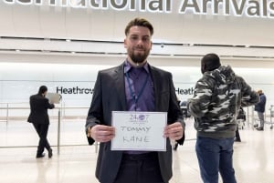 Lontoo: Heathrow'n lentokentältä Lontoon keskustaan Yksityinen kuljetus