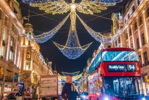 Лондон: экскурсия по волшебным рождественским огням на частном такси