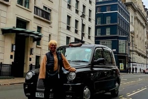 Londres: excursão guiada por monumentos e ruas secundárias em Black Taxi