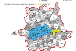 ロンドン：ロンドン中心部からロンドン空港までのプライベート送迎