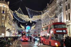 London: Private Christmas Lights Taxi Tour