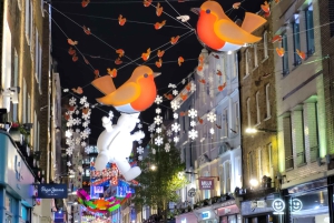 London: Private Christmas Lights Taxi Tour