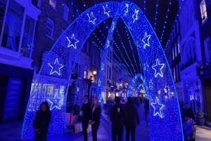 London: Private Christmas Lights Taxi Tour