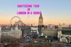 London: Private Round-Trip Transportation to Top Sights