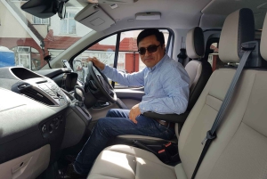 London: Privat transport til Southampton havn